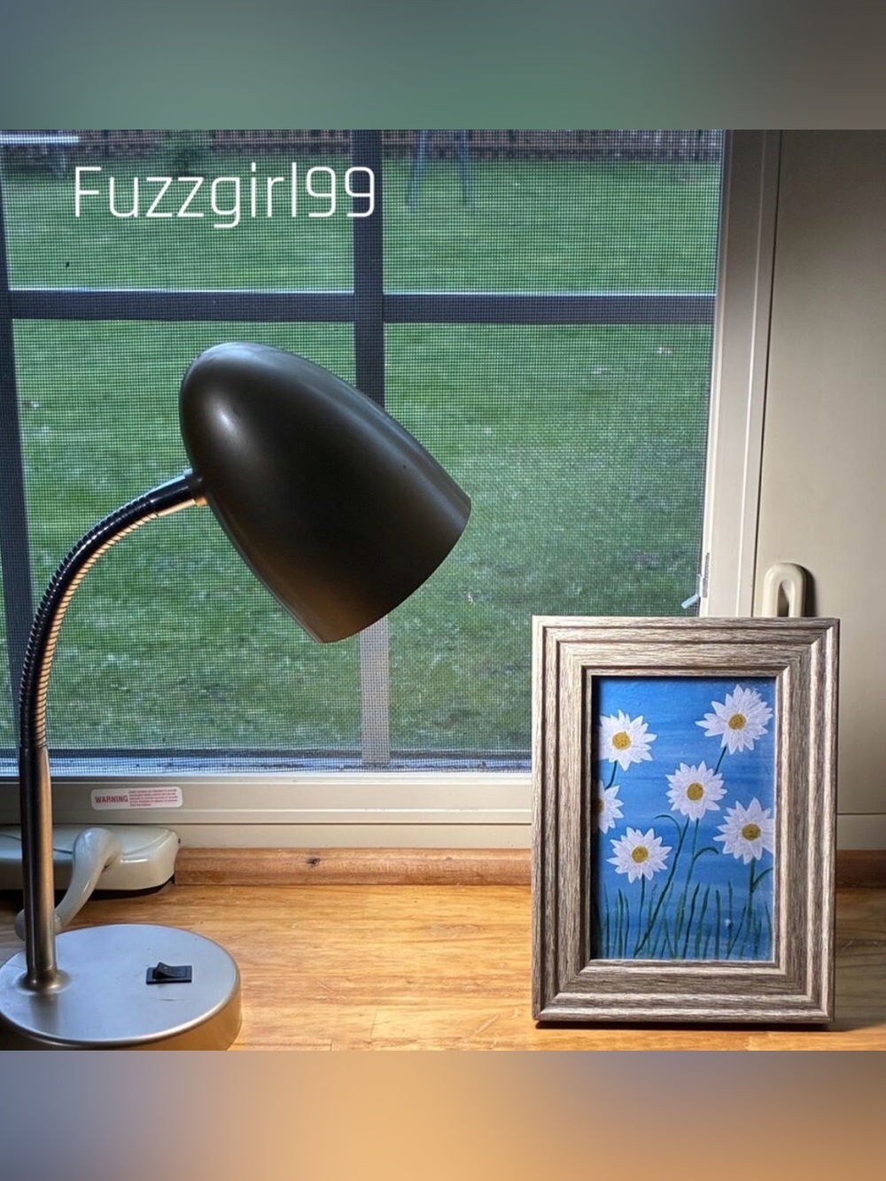 Daisy Delight Original Art Print *frame not included *